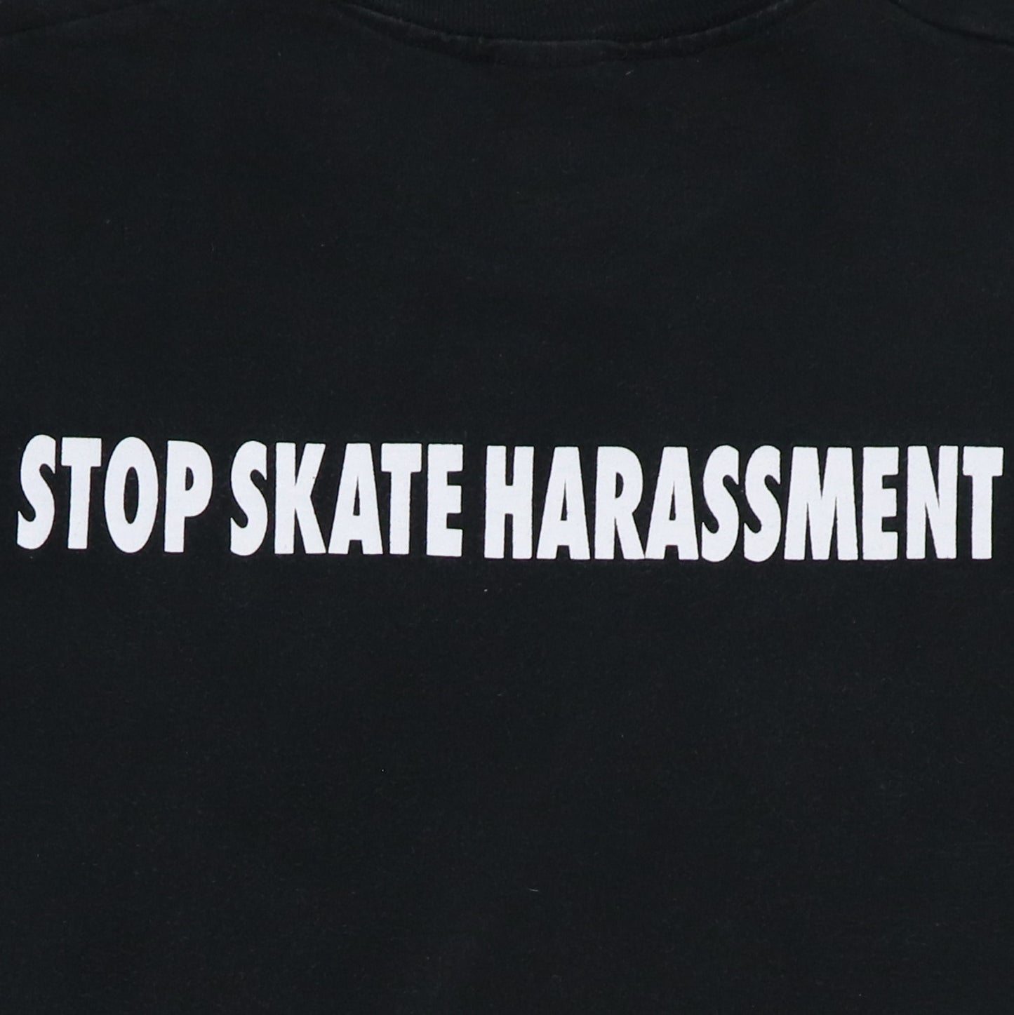 1990s Alternative Tentacles Stop Skate Harassment Shirt