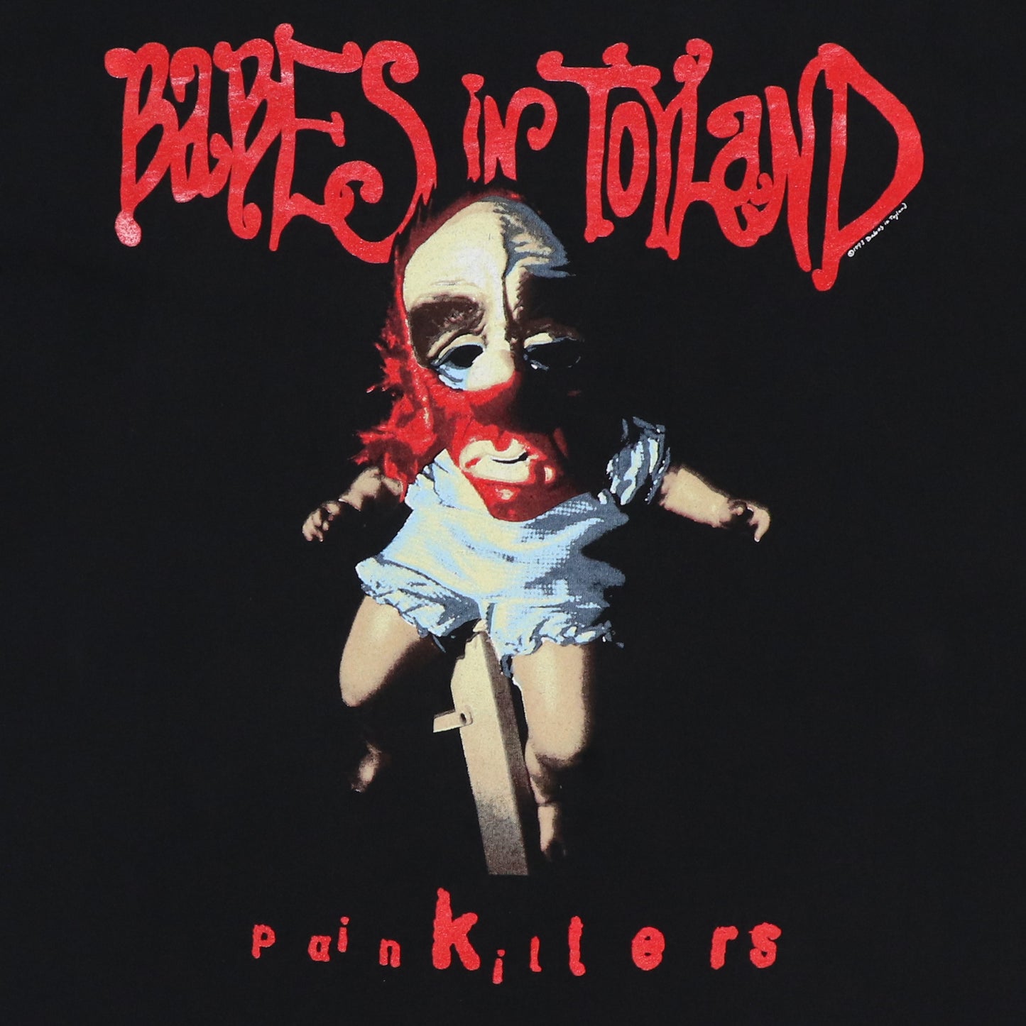 1993 Babes In Toyland Painkillers Tour Shirt