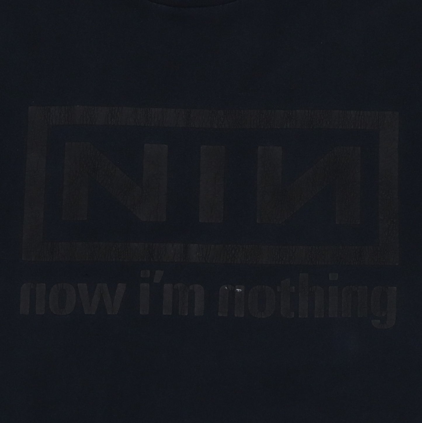 1990s Nine Inch Nails Now I'm Nothing Shirt