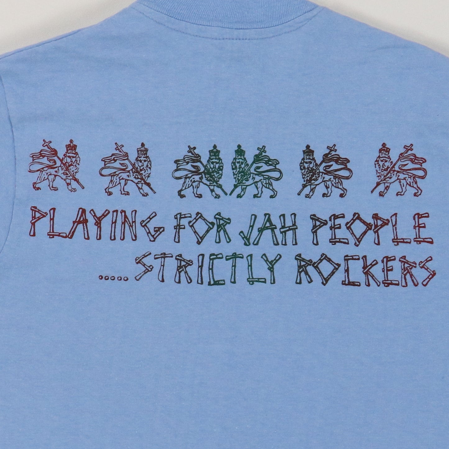 1980s Mighty Invaders Playing for Jah People Shirt