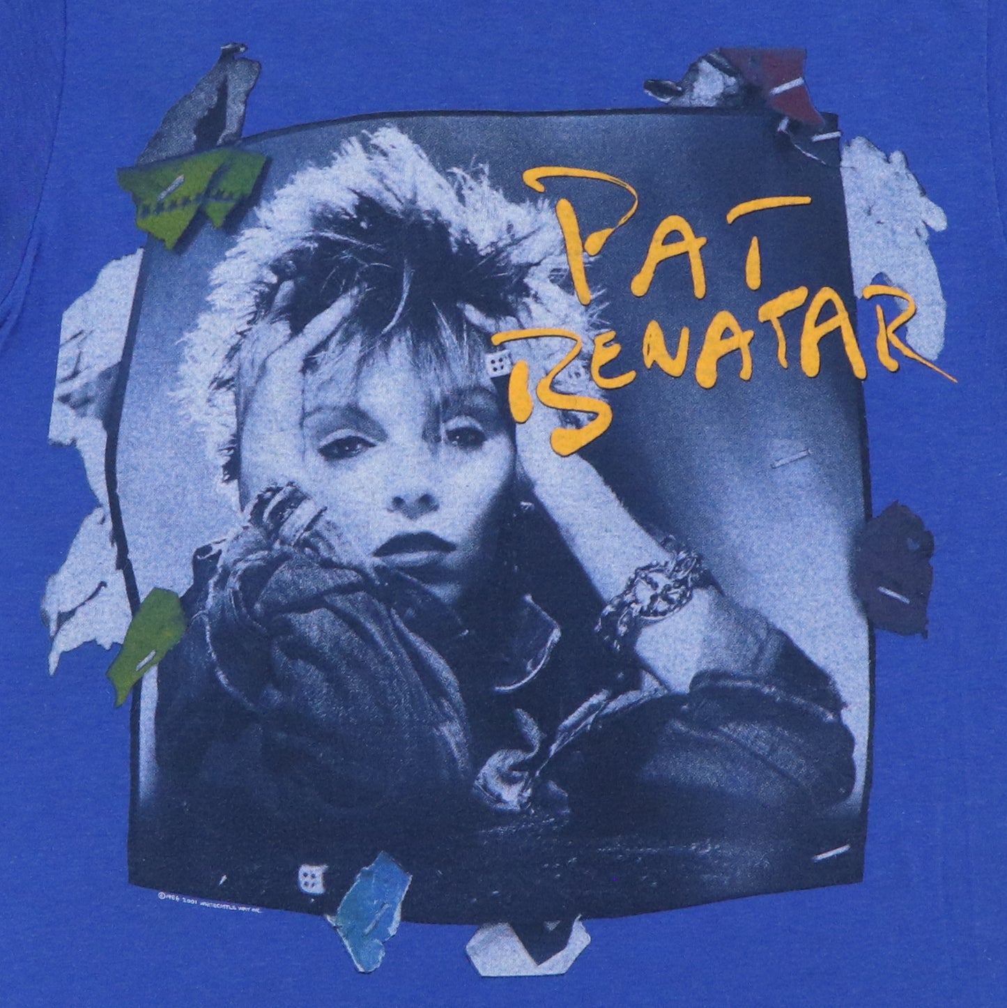 1985 Pat Benatar Seven The Hard Way Tour Shirt