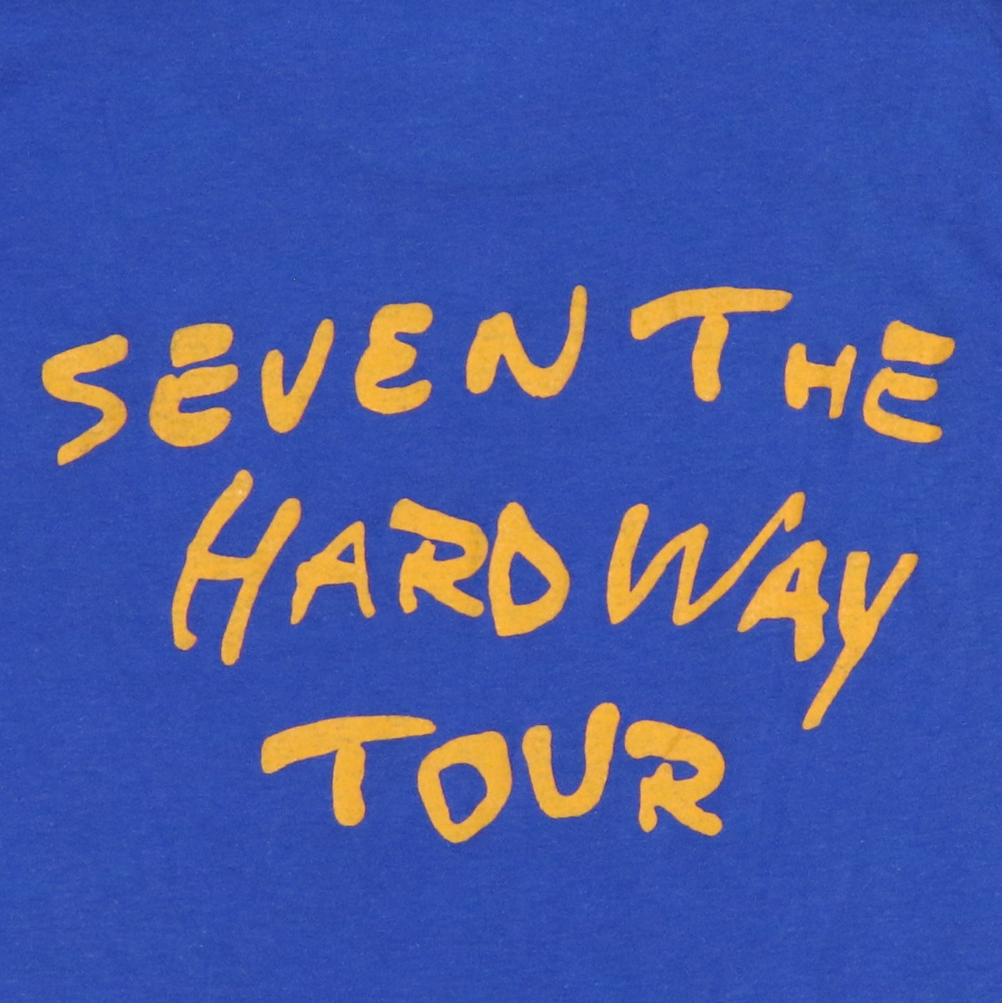 1985 Pat Benatar Seven The Hard Way Tour Shirt