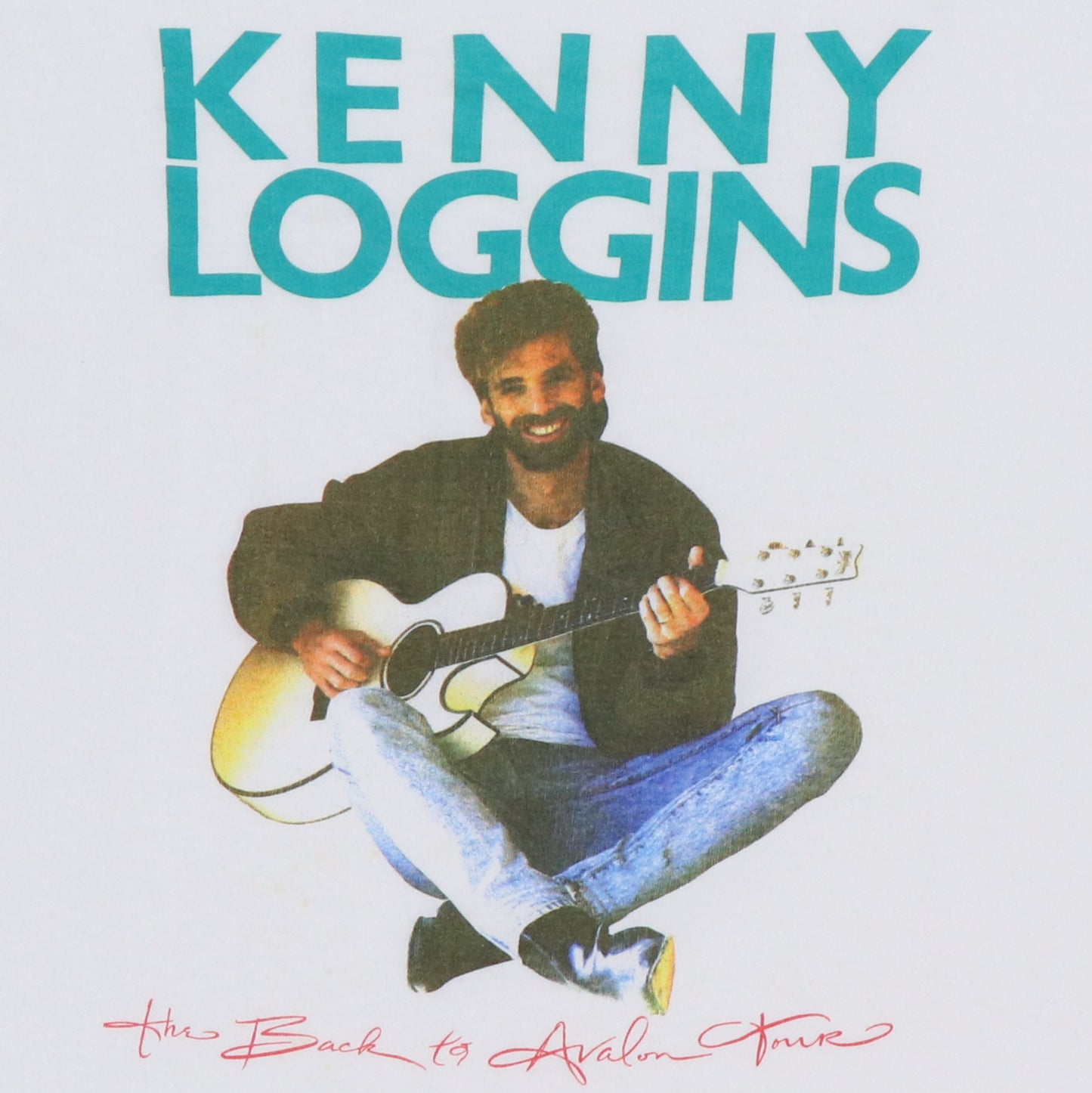 1988 Kenny Loggins Back To Avalon Tour Shirt