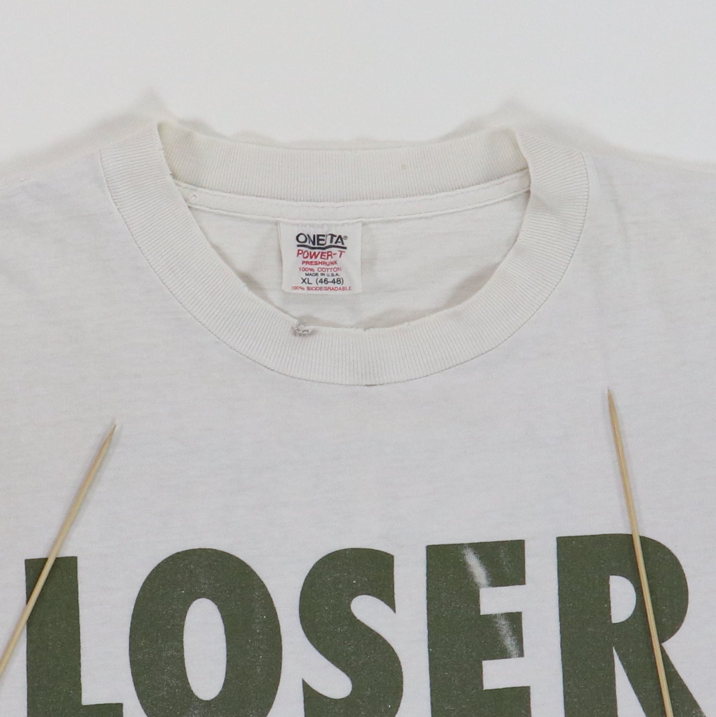 1990s Sub Pop Records Loser Shirt – WyCo Vintage