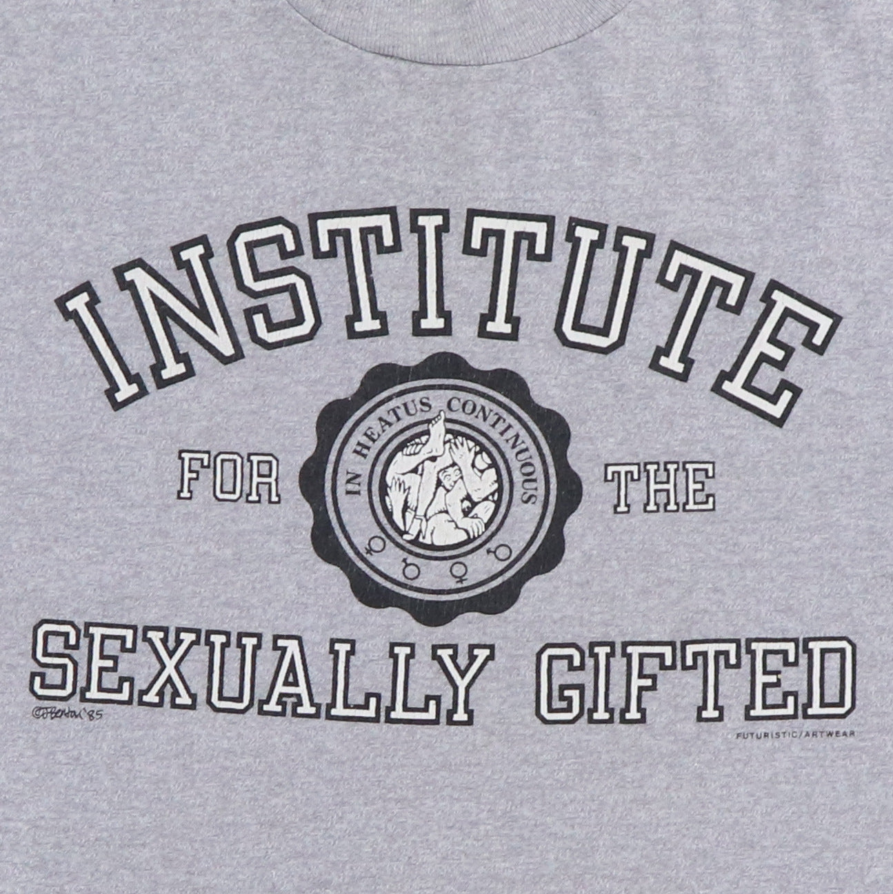 1985 Institute For The Sexually Gifted Shirt