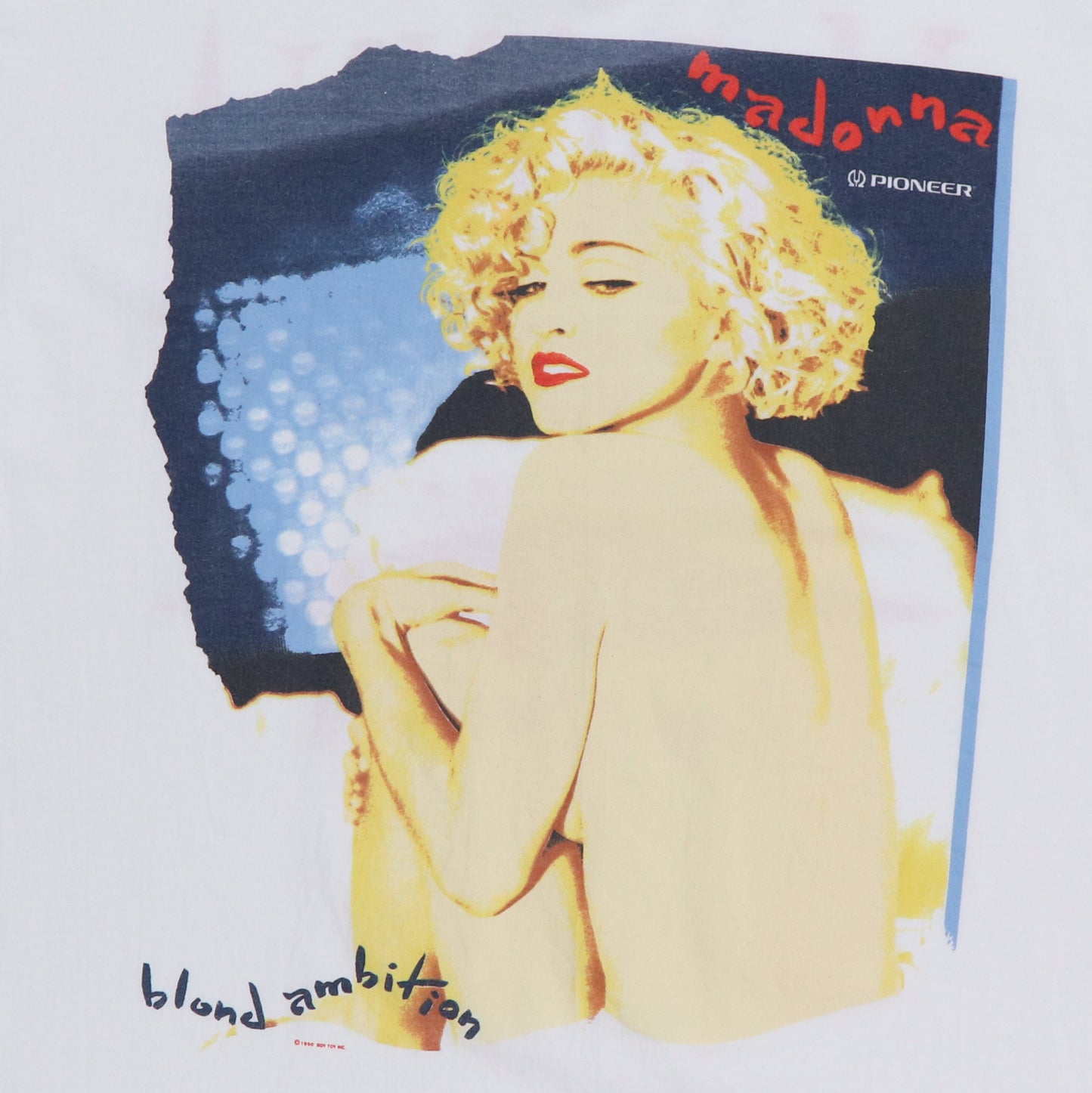 1990 Madonna Blond Ambition Tour Shirt