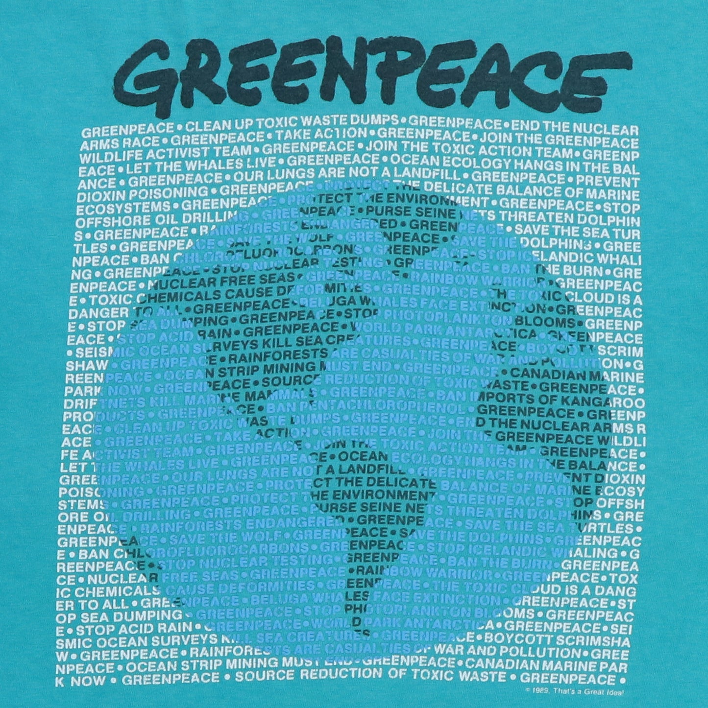 1989 Greenpeace Shirt