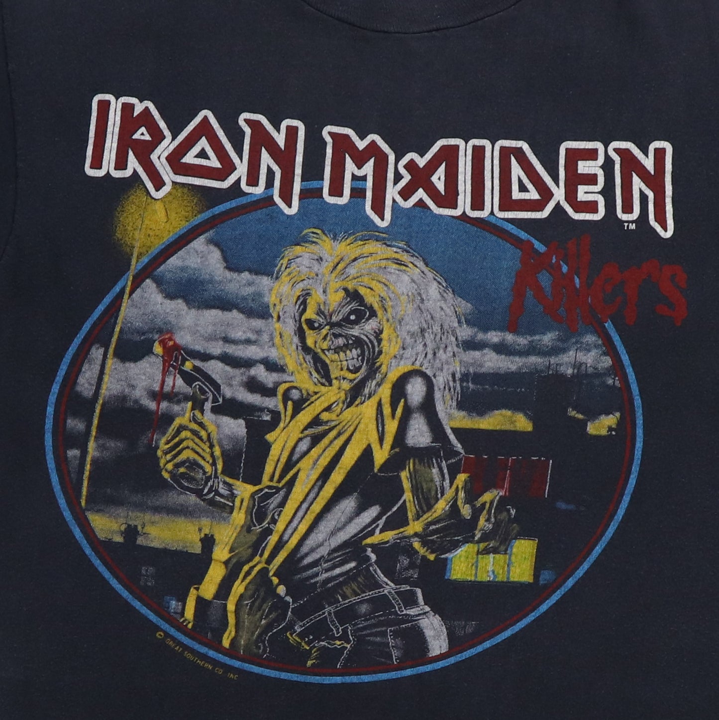 1982 Iron Maiden Killers Tour Shirt