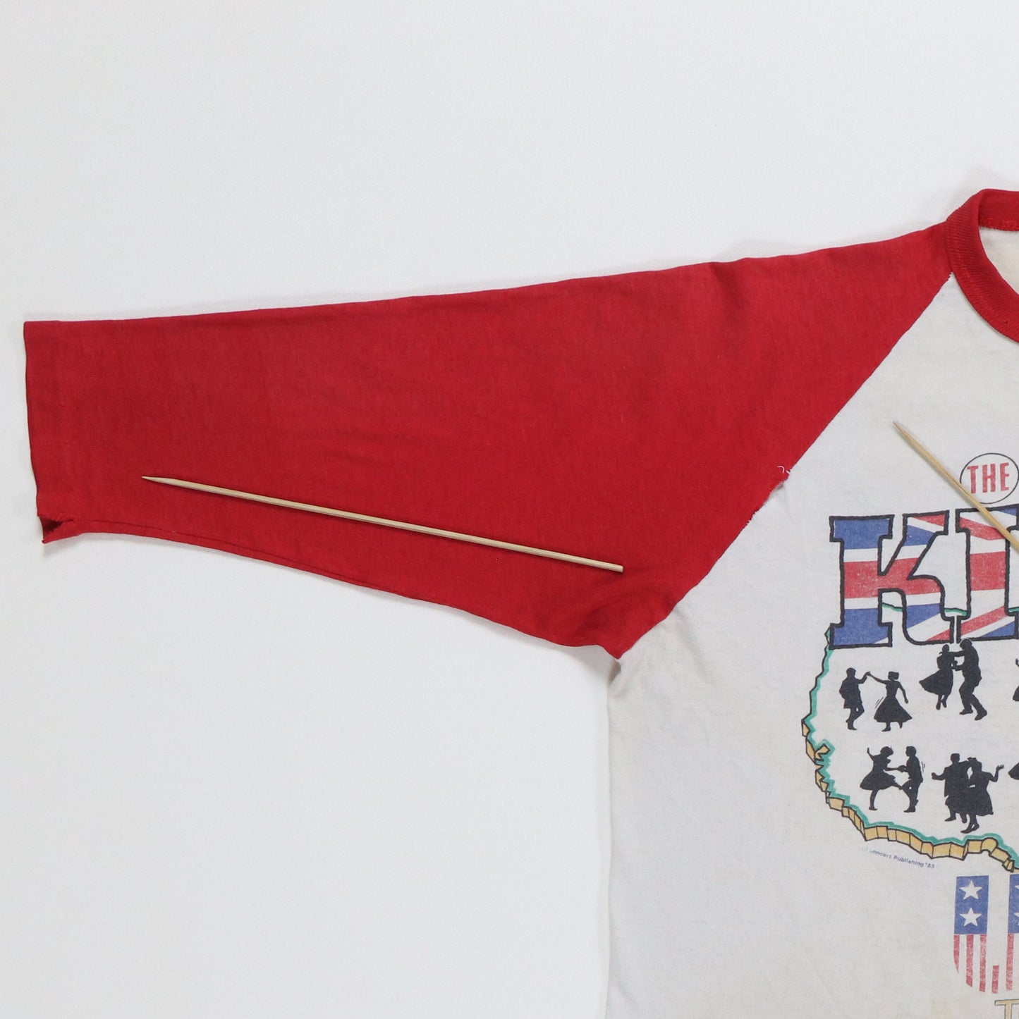 1983 The Kinks State Of Confusion Tour Jersey Shirt