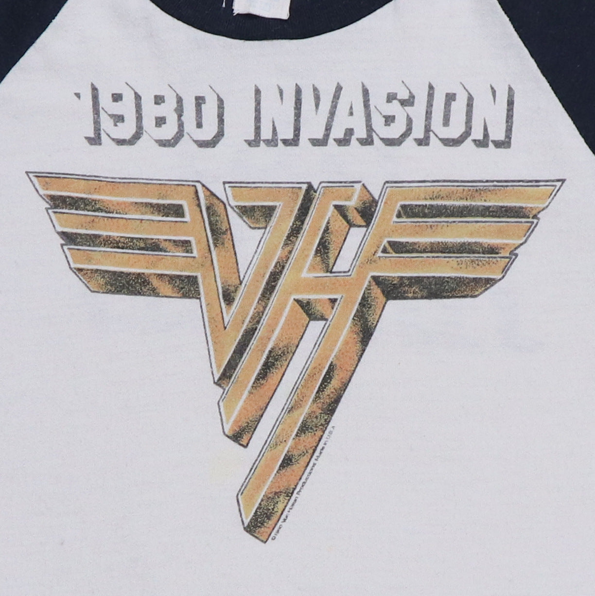 1980 Van Halen Invasion Jersey Shirt