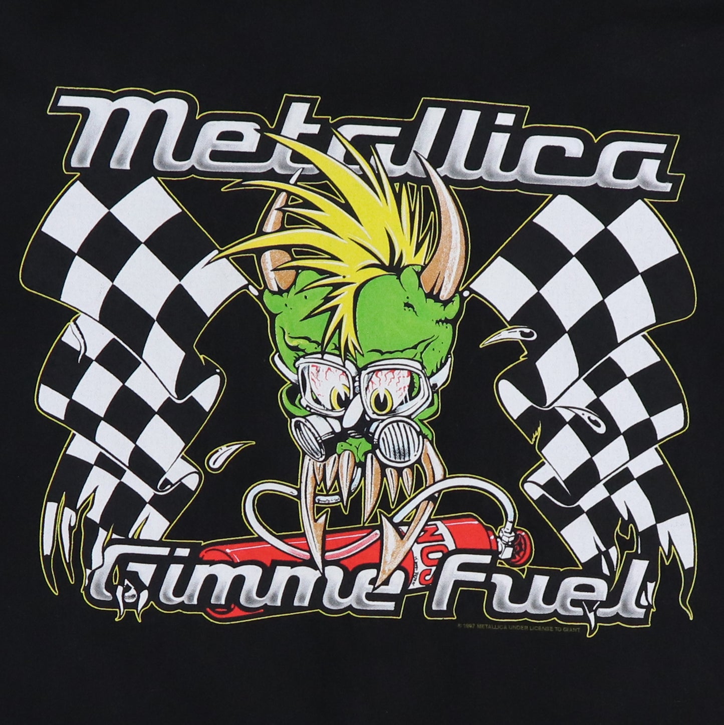 1997 Metallica Gimme Fuel Button Up Shirt