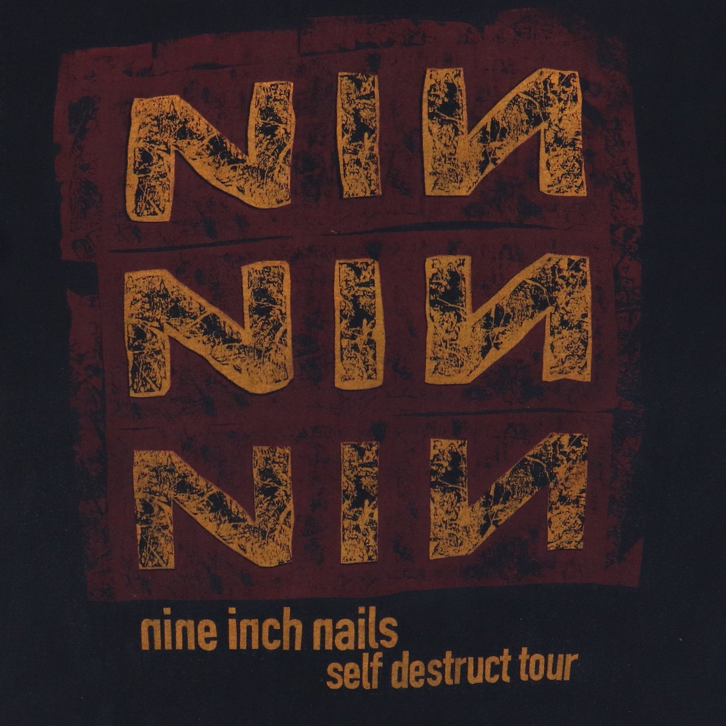 1994 Nine Inch Nails Self Destruct Tour Shirt