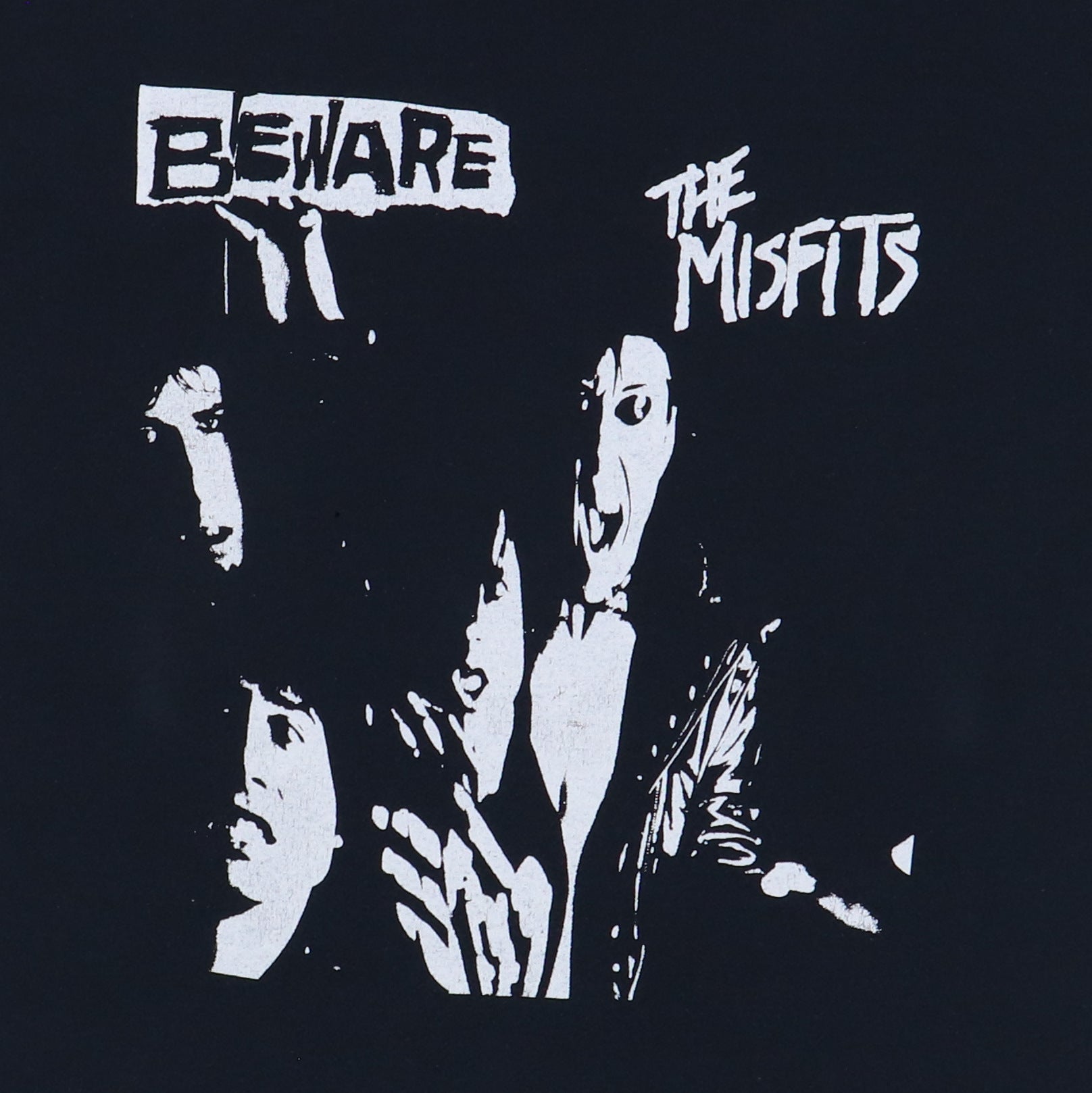 ヴィンテージ レア 80s Misfits Beware Tシャツ バンドT - ファッション