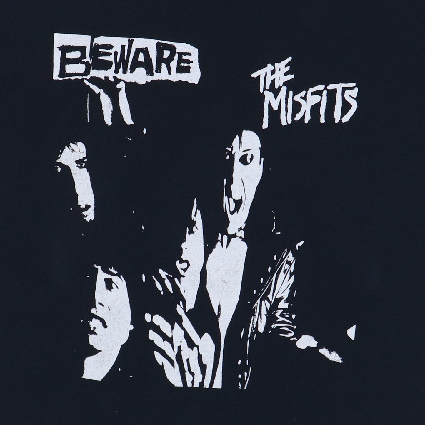 1980s The Misfits Beware Fiend Club Shirt