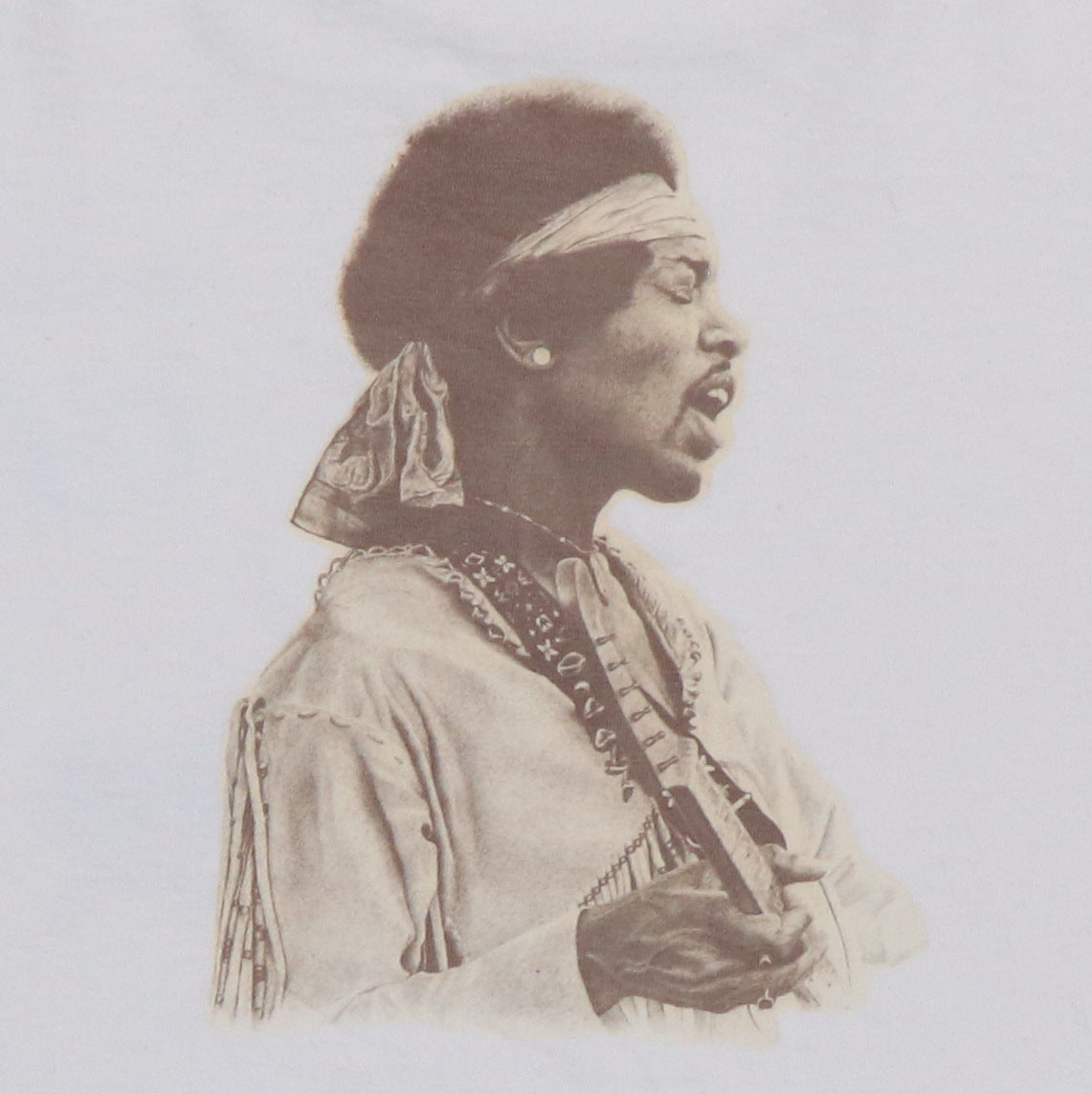 1975 Jimi Hendrix Crash Landing Promo Shirt