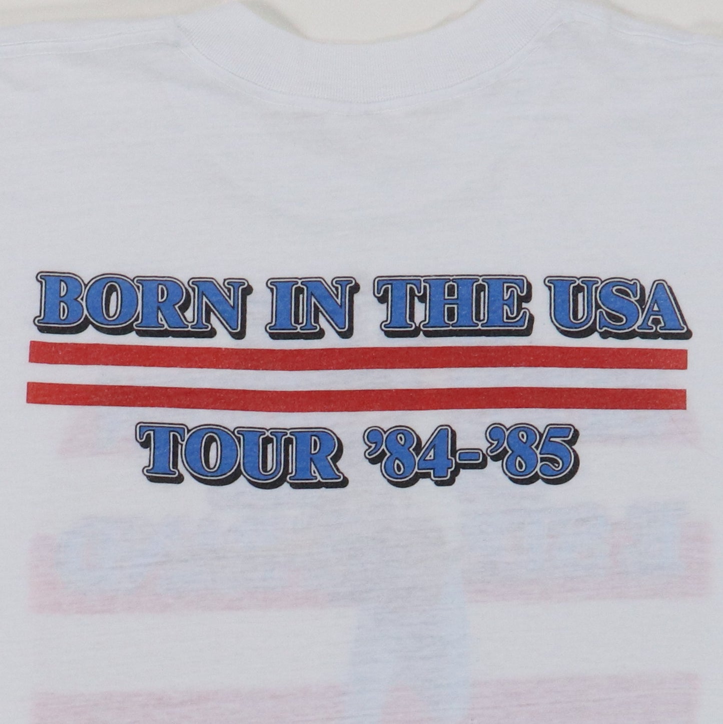 1984 Bruce Springsteen Born In The USA Tour Sleeveless Shirt