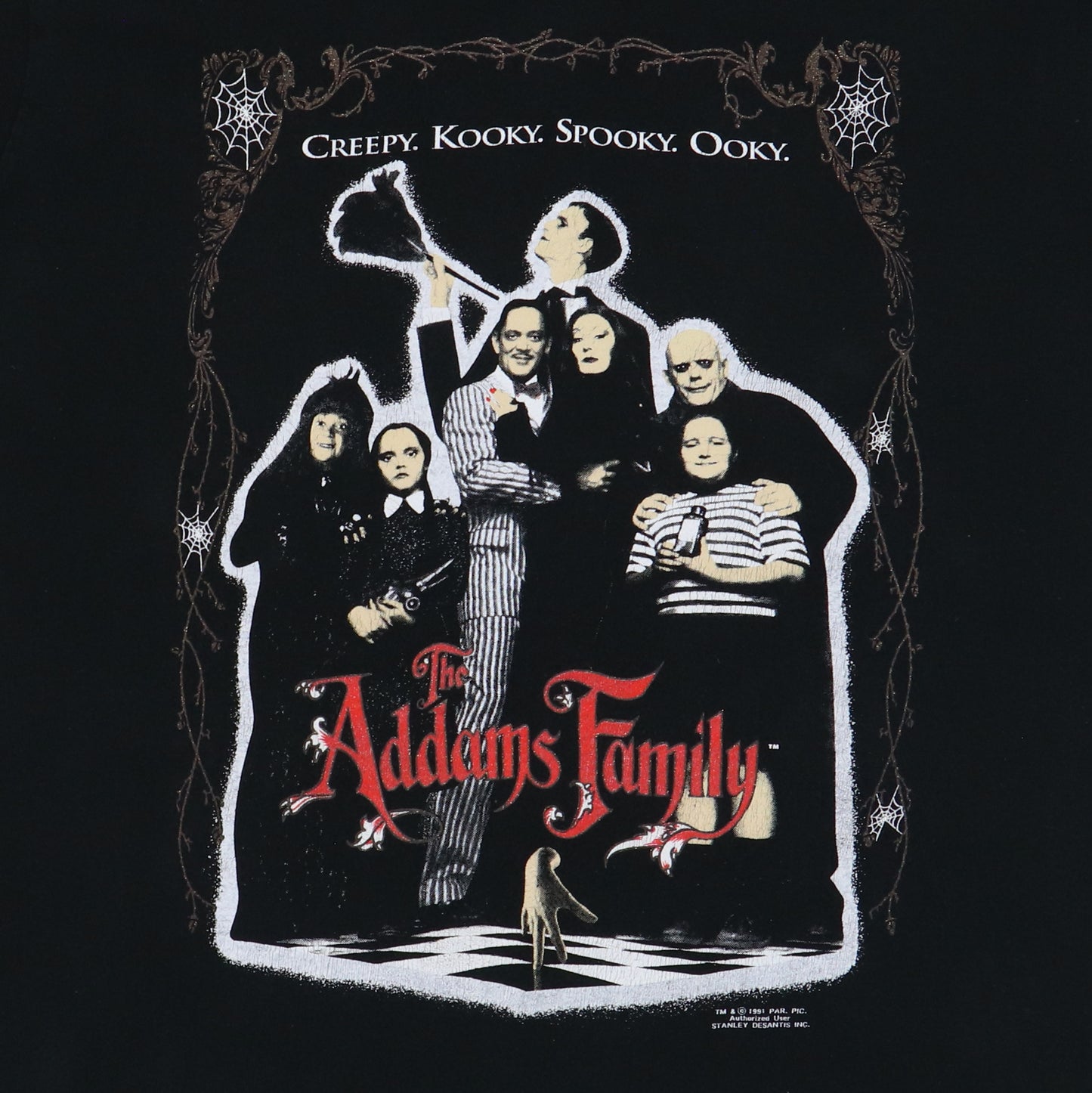 1991 Addams Family Movie Promo Shirt