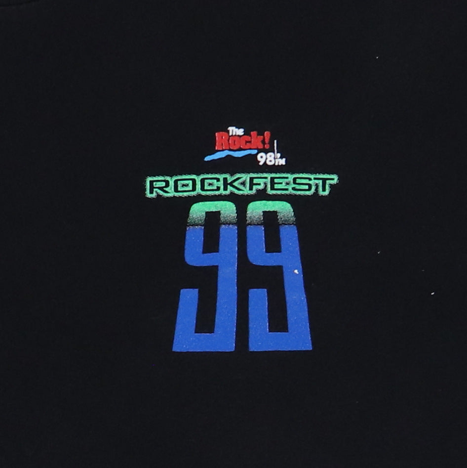 1999 Rockfest Kansas City 98.9 The Rock Concert Shirt