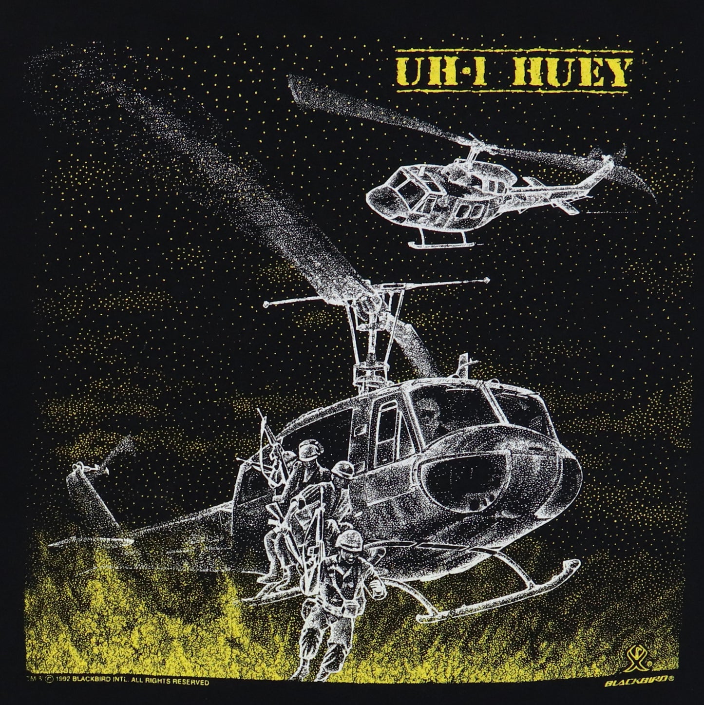 1990 Bell UH-1 Huey Helicopter Shirt