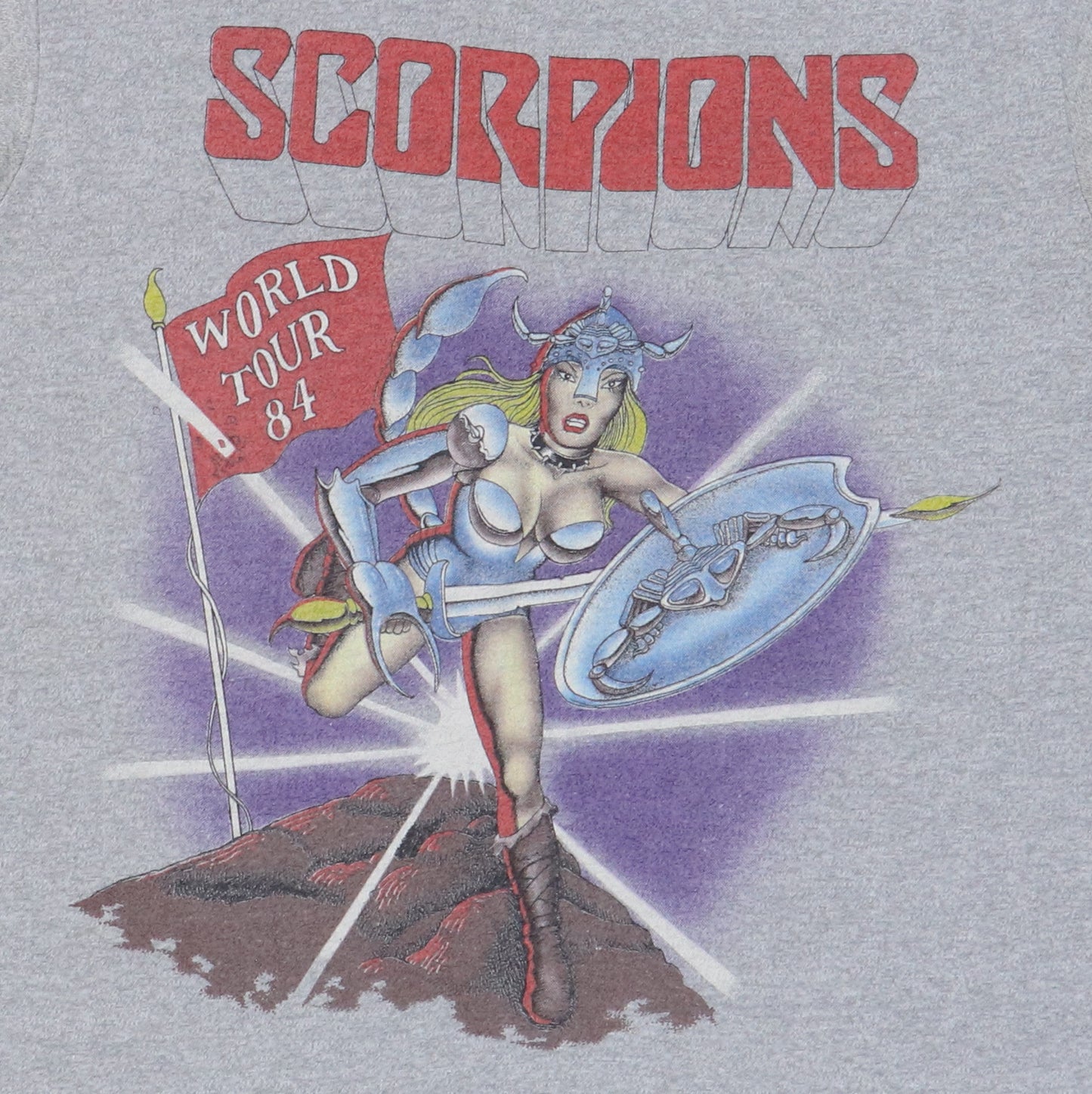 1984 Scorpions World Tour Shirt