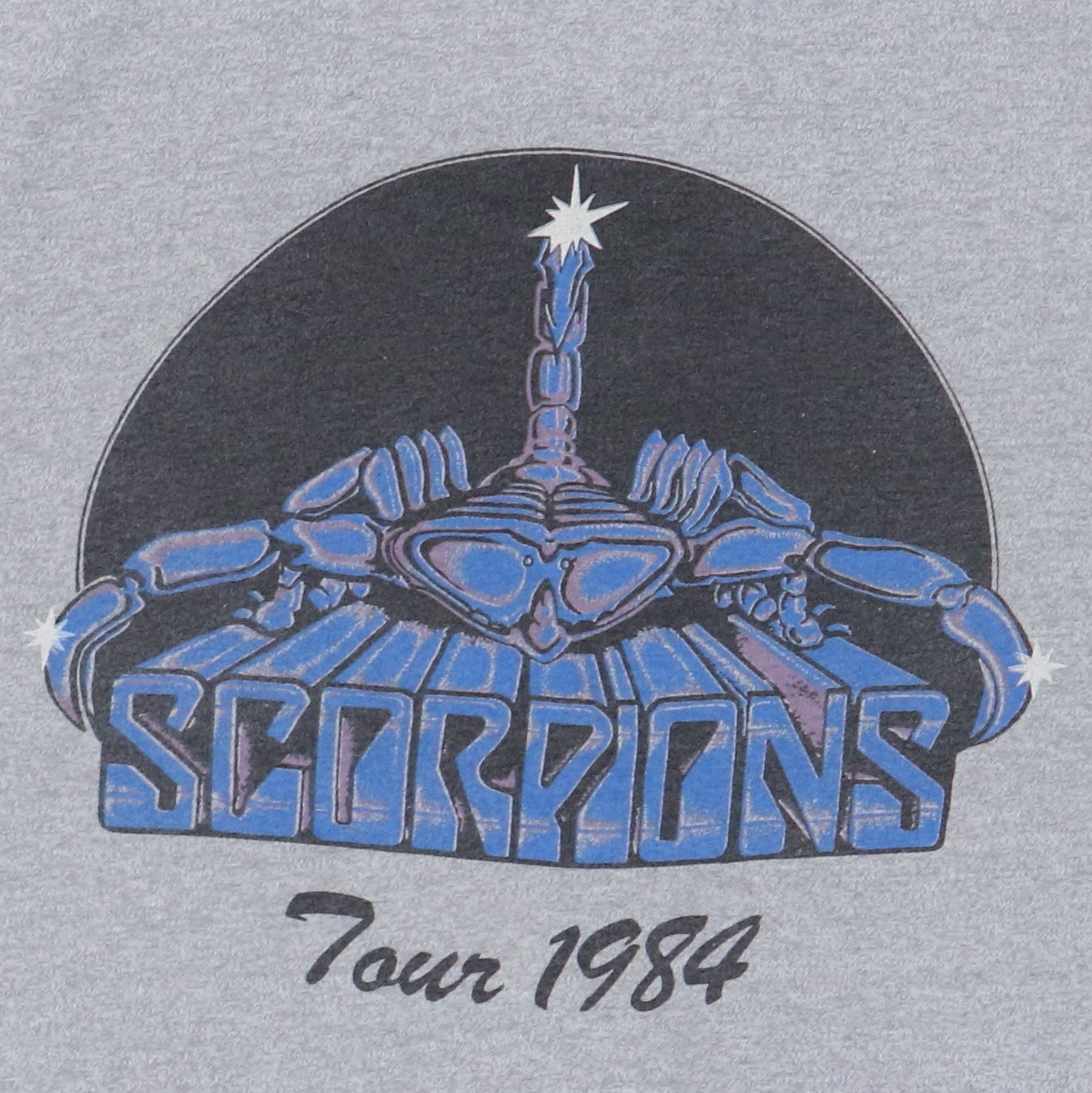 1984 Scorpions World Tour Shirt