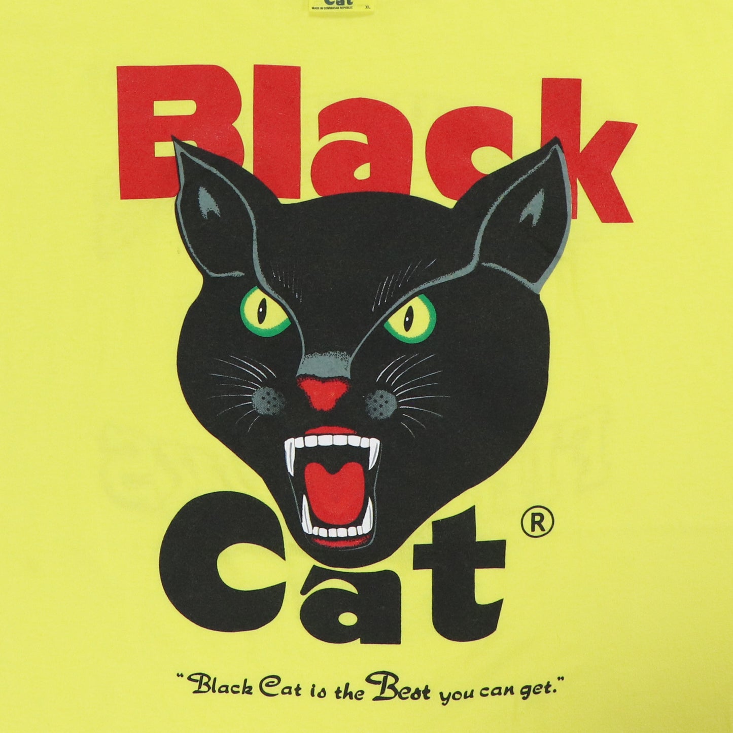 1990s Black Cat Fireworks Shirt