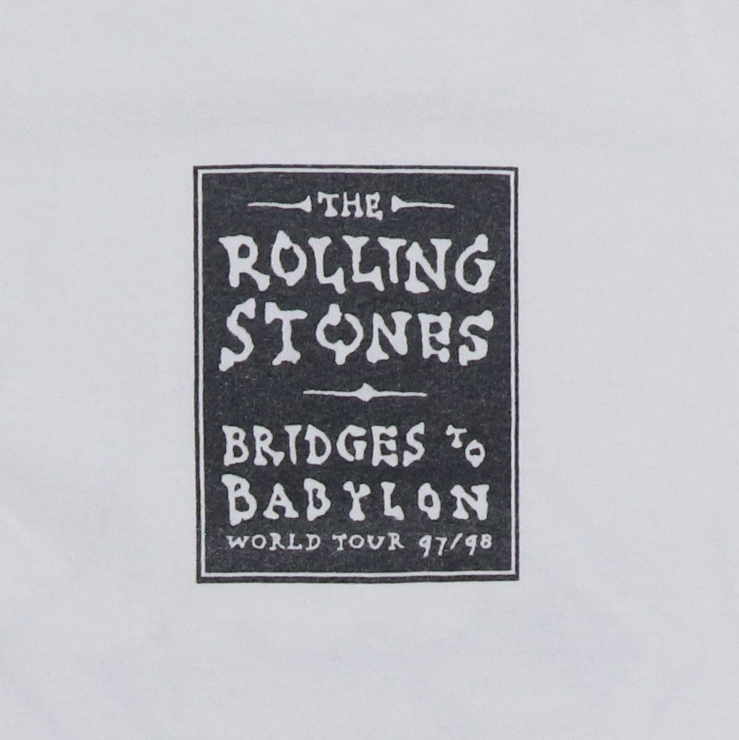 1997 Rolling Stones Bridges To Babylon Tour Shirt