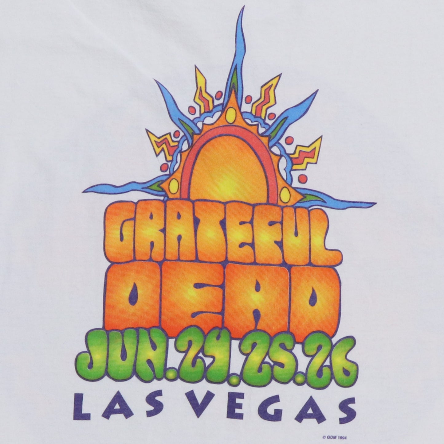 1994 Grateful Dead Las Vegas Tour Shirt