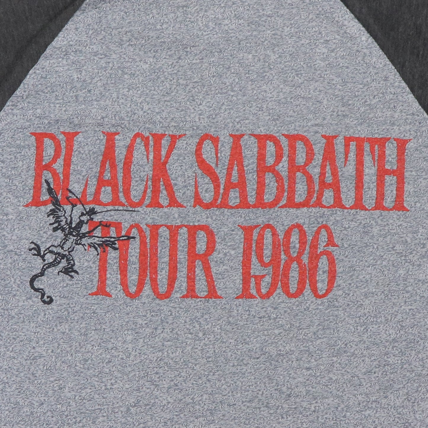 1986 Black Sabbath Tour Jersey Shirt