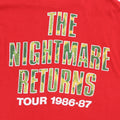 1986 Alice Cooper Nightmare Returns Tour Shirt