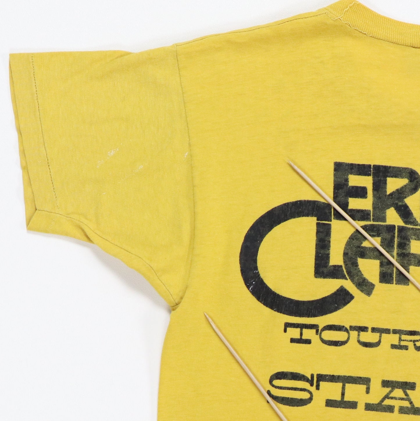 1974 Eric Clapton Showco Crew Tour Shirt