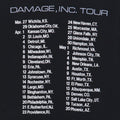 1986 Metallica Damage Inc Tour Shirt