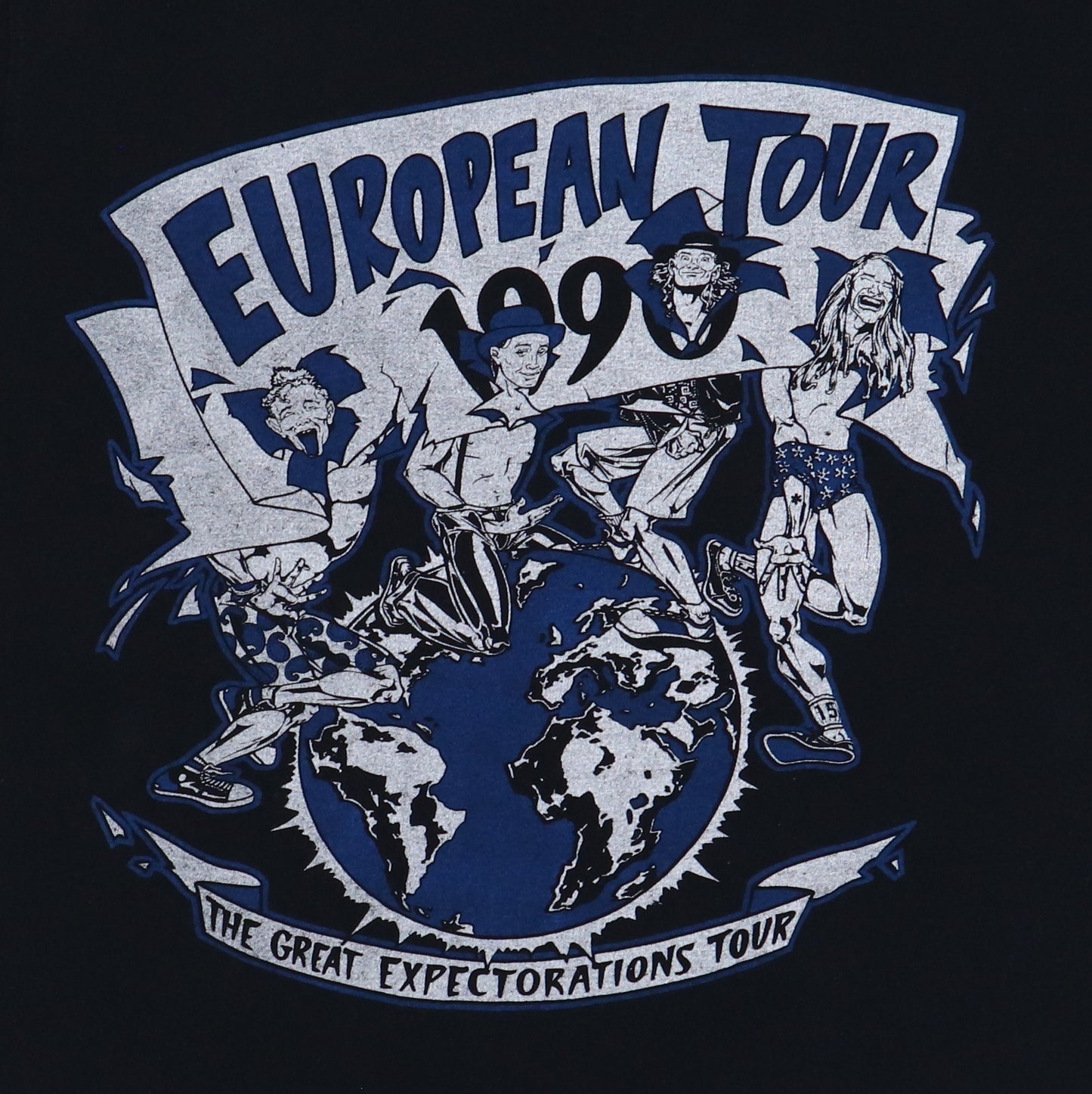 1990 Red Hot Chili Peppers Mother's Milk European Tour Shirt