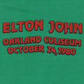 1980 Elton John Bill Graham Crackers Concert Shirt