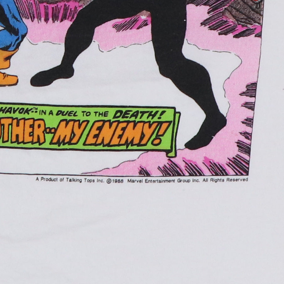 1988 X-Men Marvel My Brother My Enemy Shirt