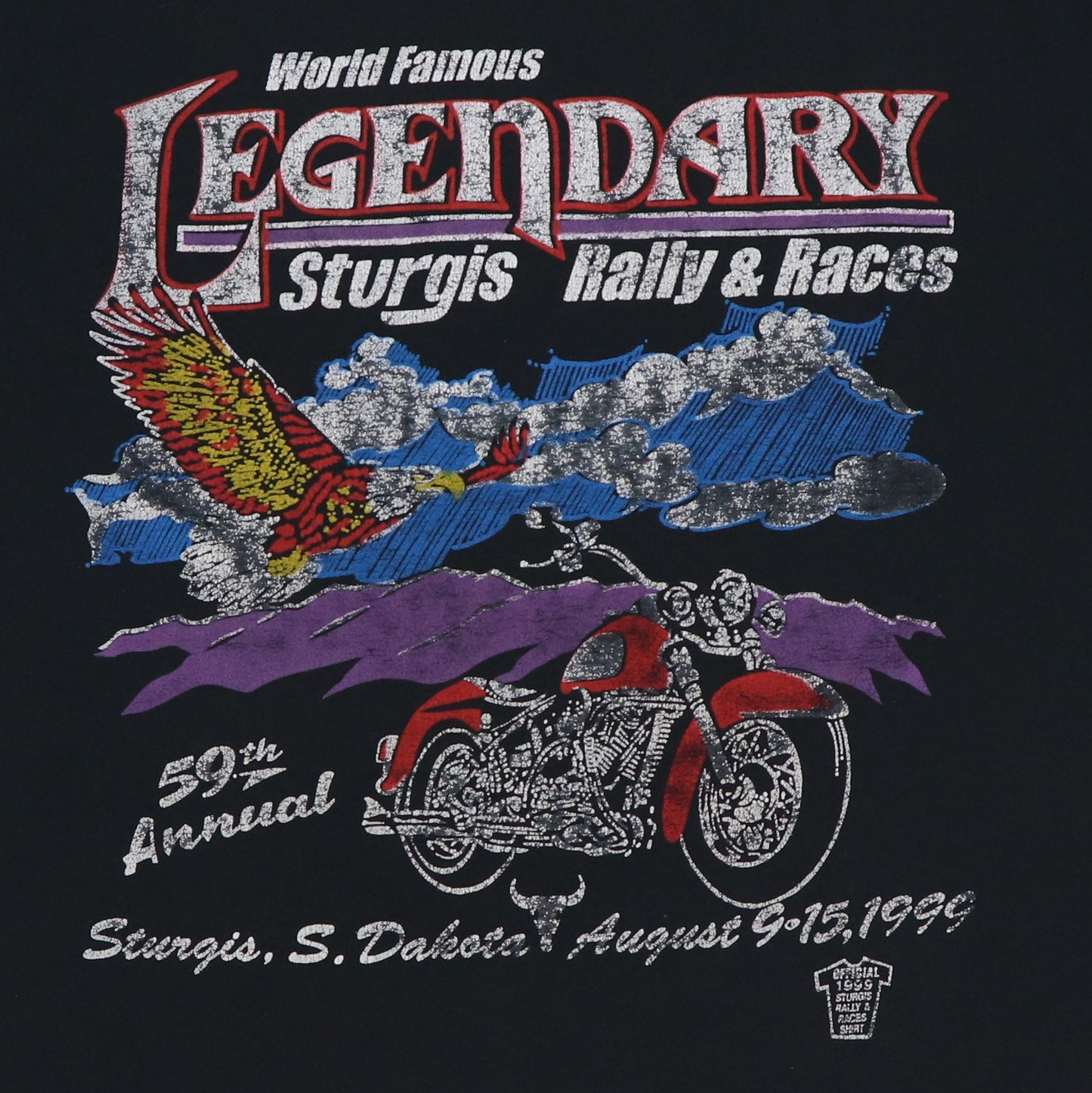 1999 Sturgis Motorcycle Rally Shirt