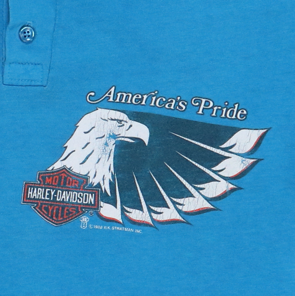 1988 Harley Davidson Motor Cycles Springfield Shirt