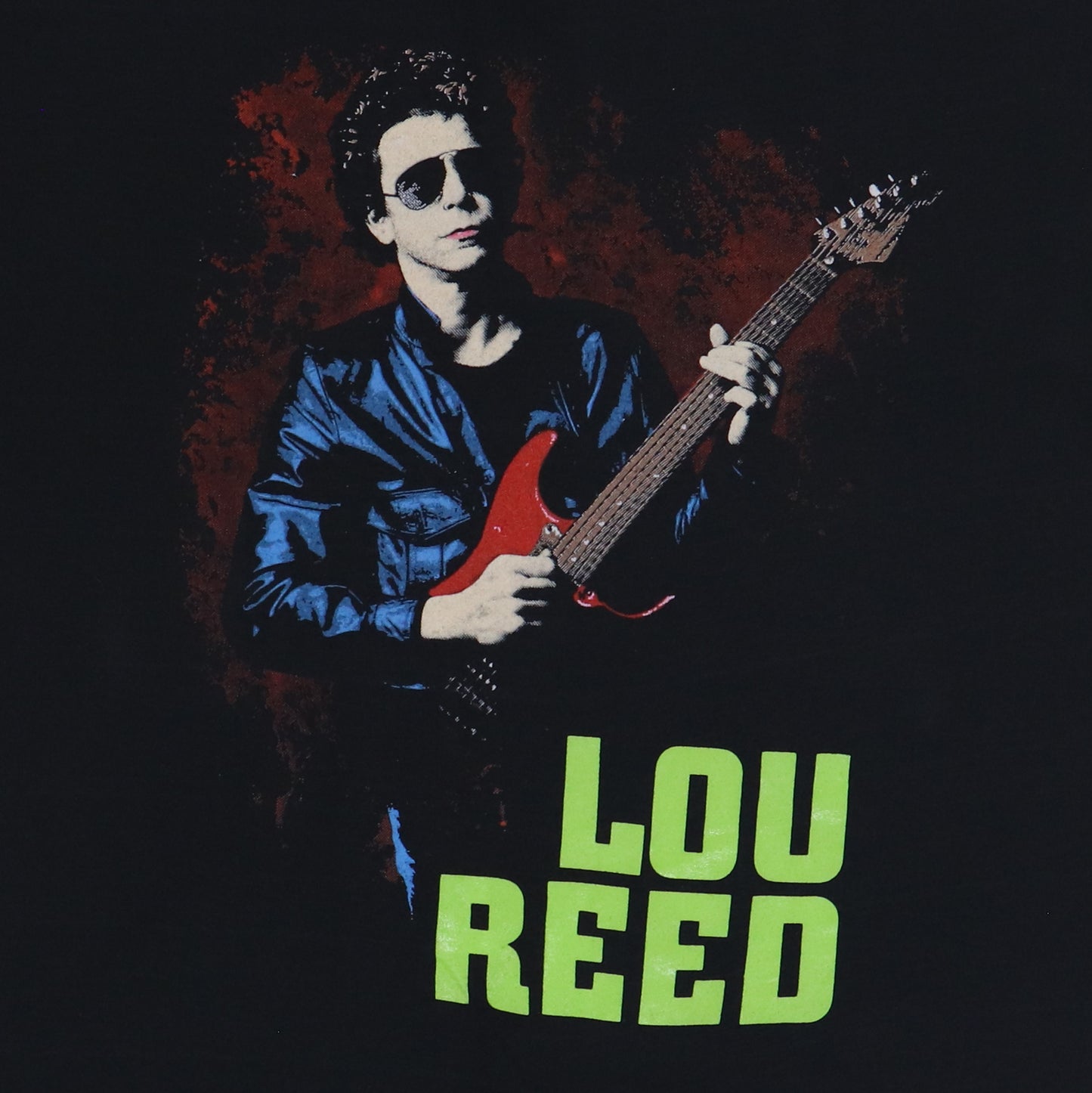 1986 Lou Reed Mistrial Tour Shirt