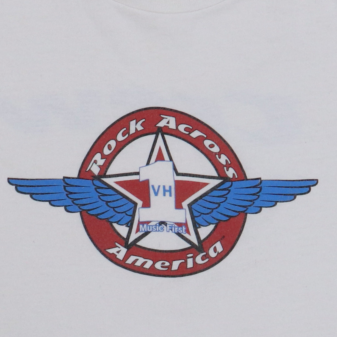 1990s VH1 Rock Across America Crew Shirt