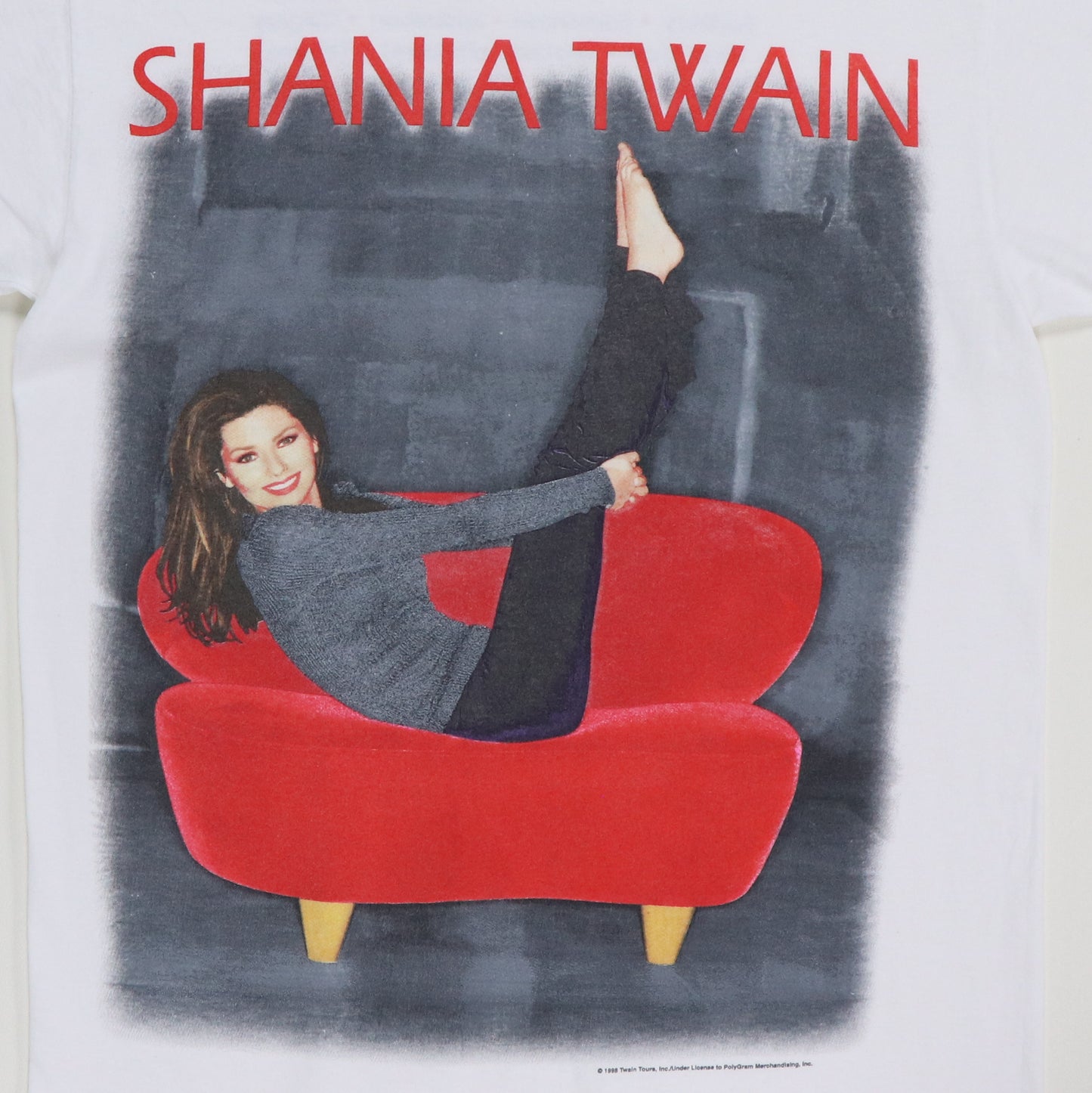 1998 Shania Twain World Tour Shirt