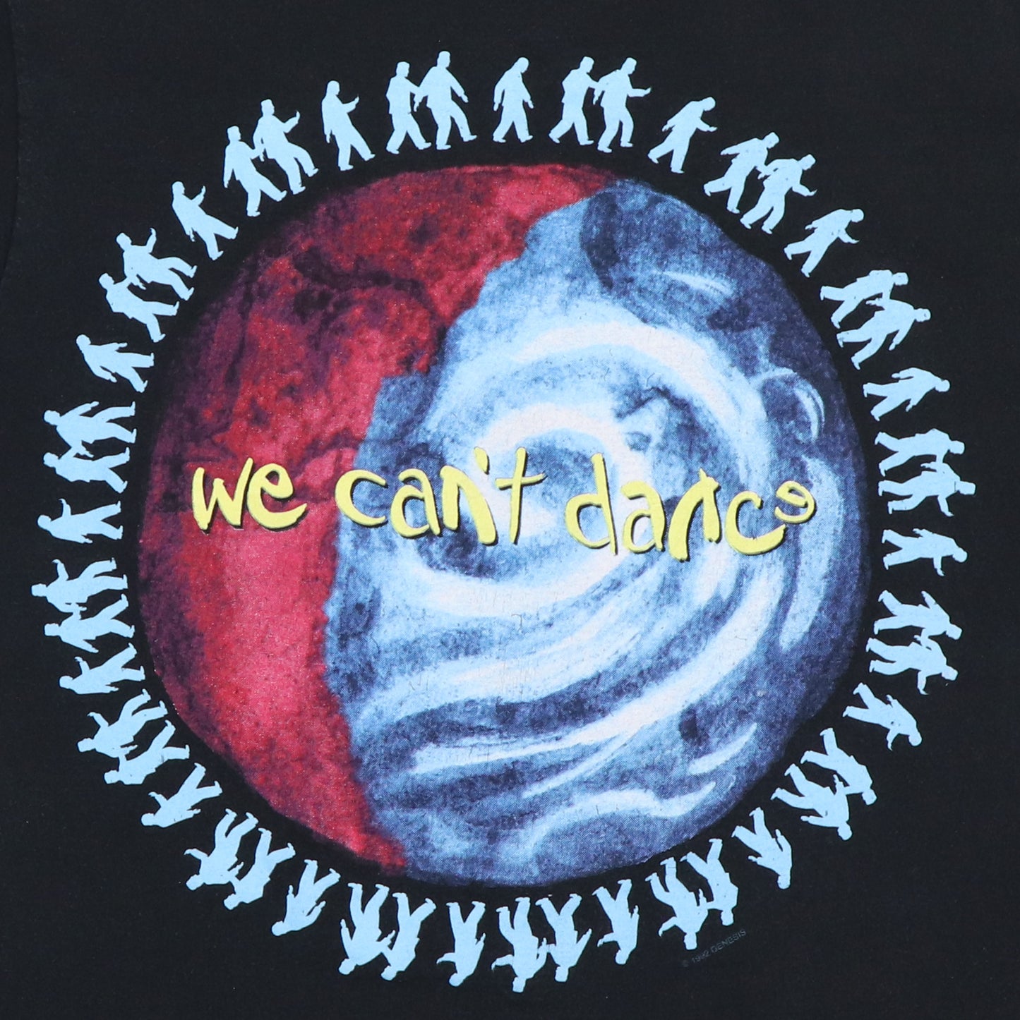 1991 Genesis We Can't Dance Tour Shirt