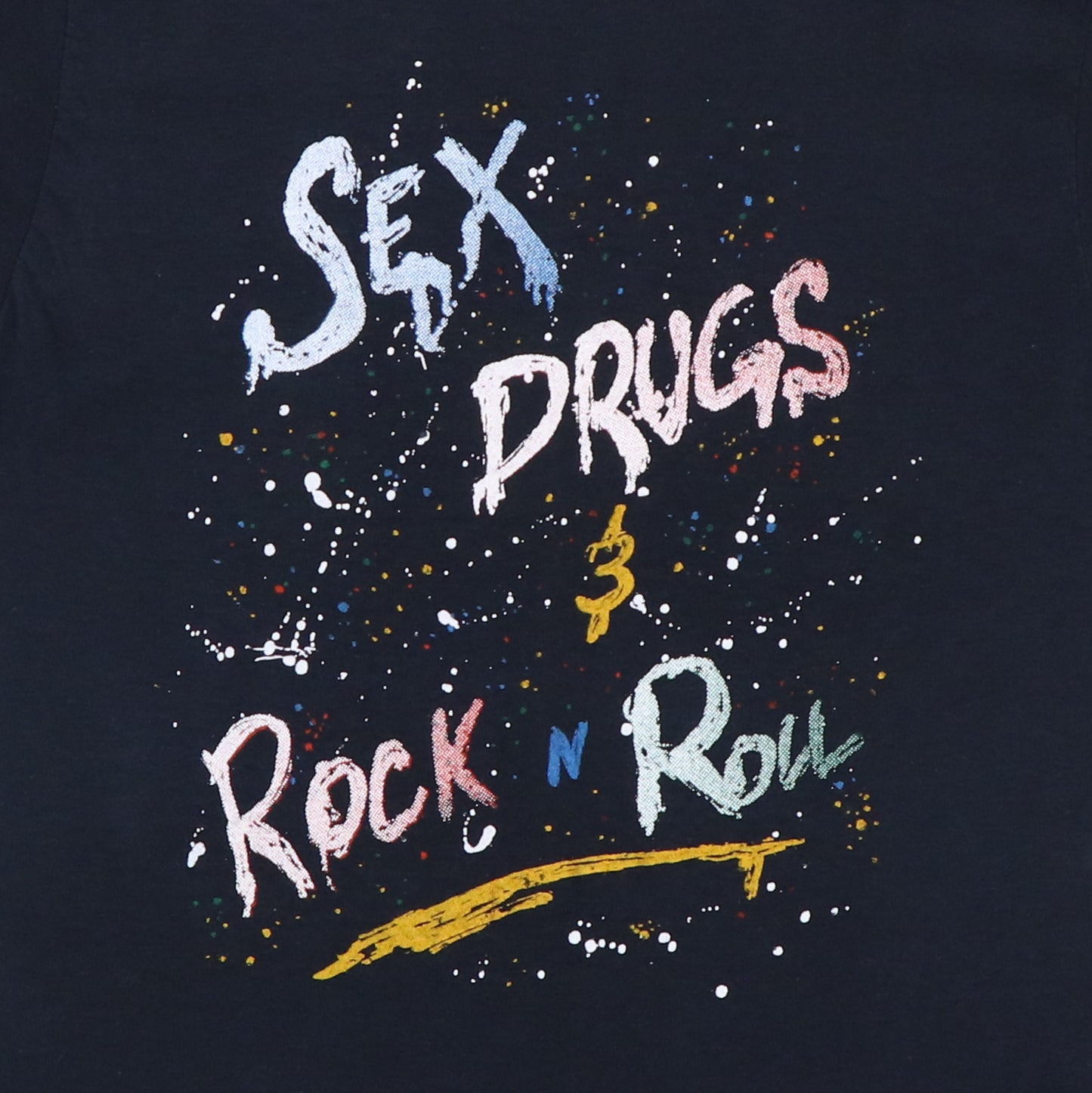 1980s Sex Drugs Rock N Roll Shirt