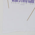 1987 Madonna Who's That Girl Tour Shirt