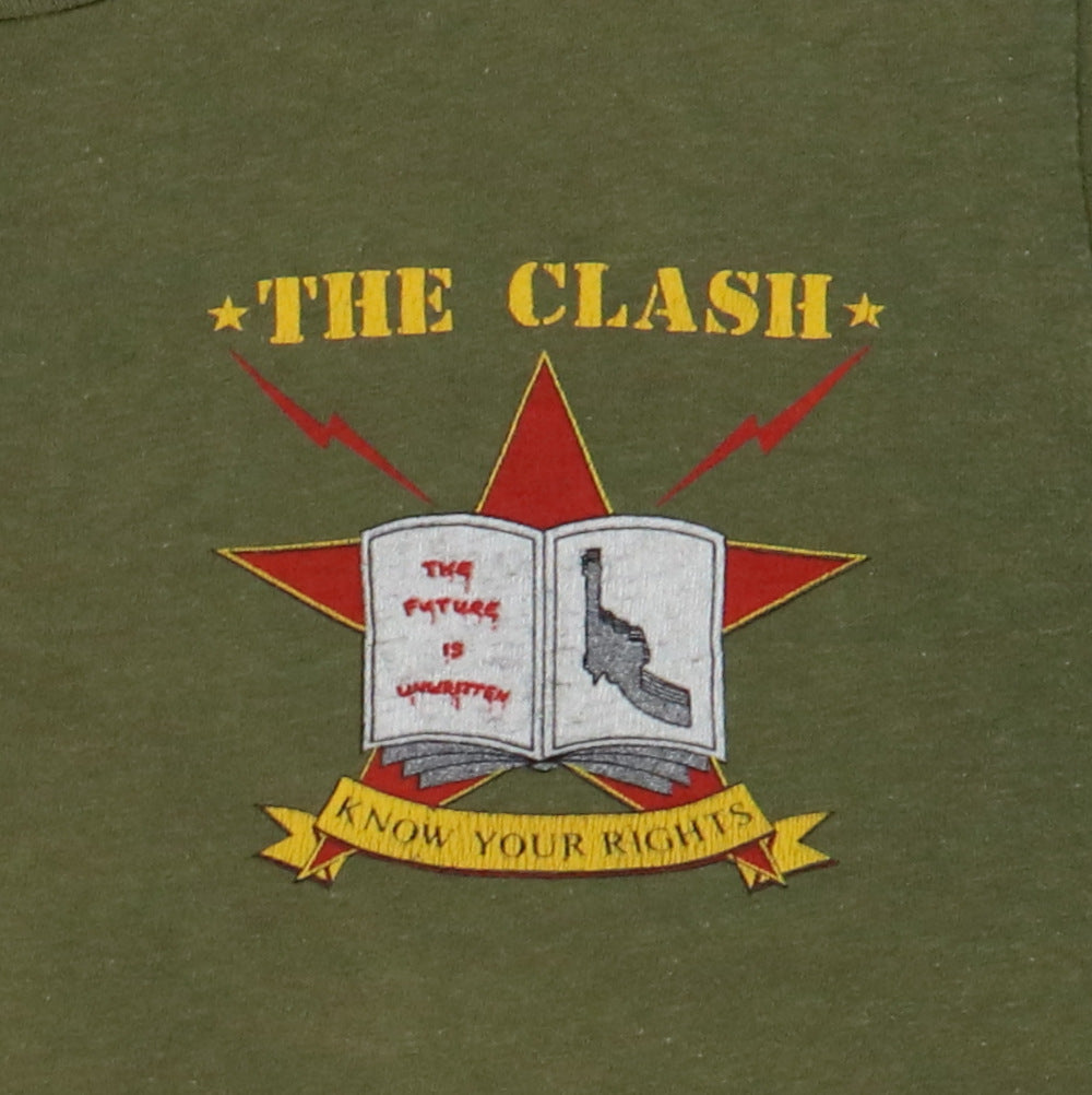 1982 The Clash Know Your Rights Tour Shirt