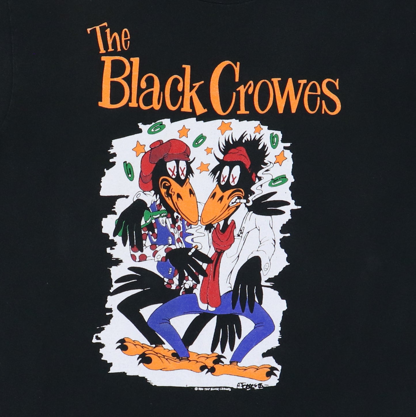 1990 Black Crowes Shake Your Money Maker Tour Shirt