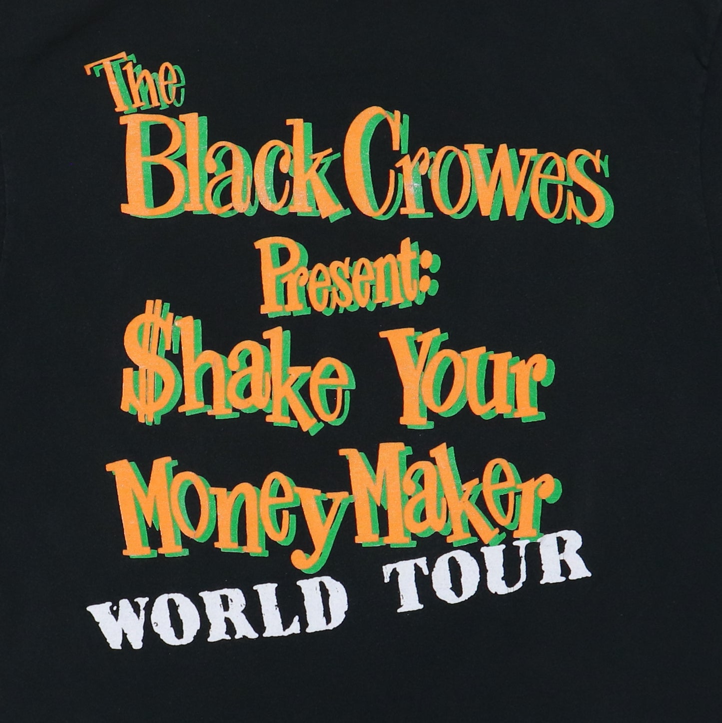 1990 Black Crowes Shake Your Money Maker Tour Shirt