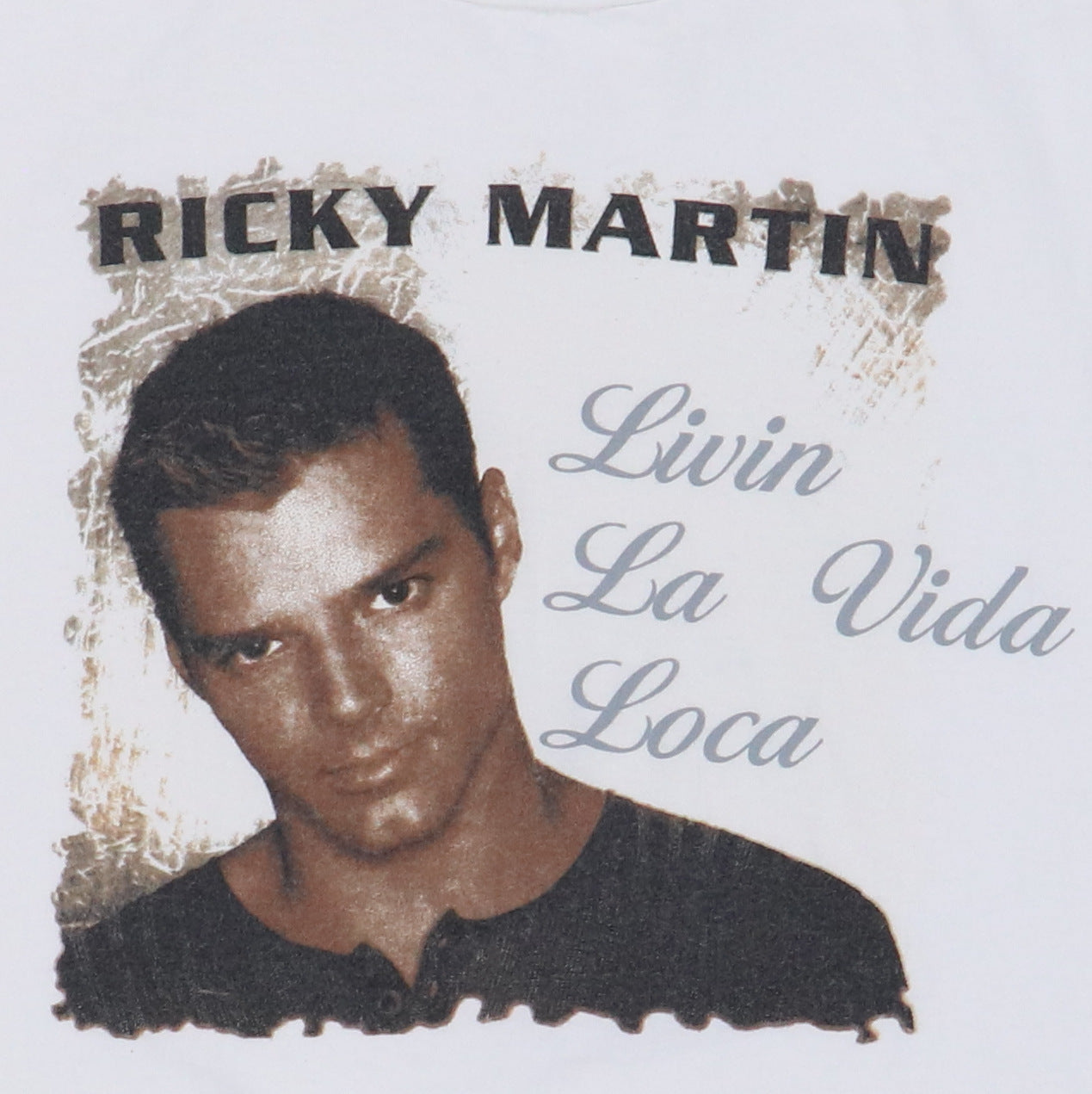 1999 Ricky Martin Livin La Vida Loca Shirt