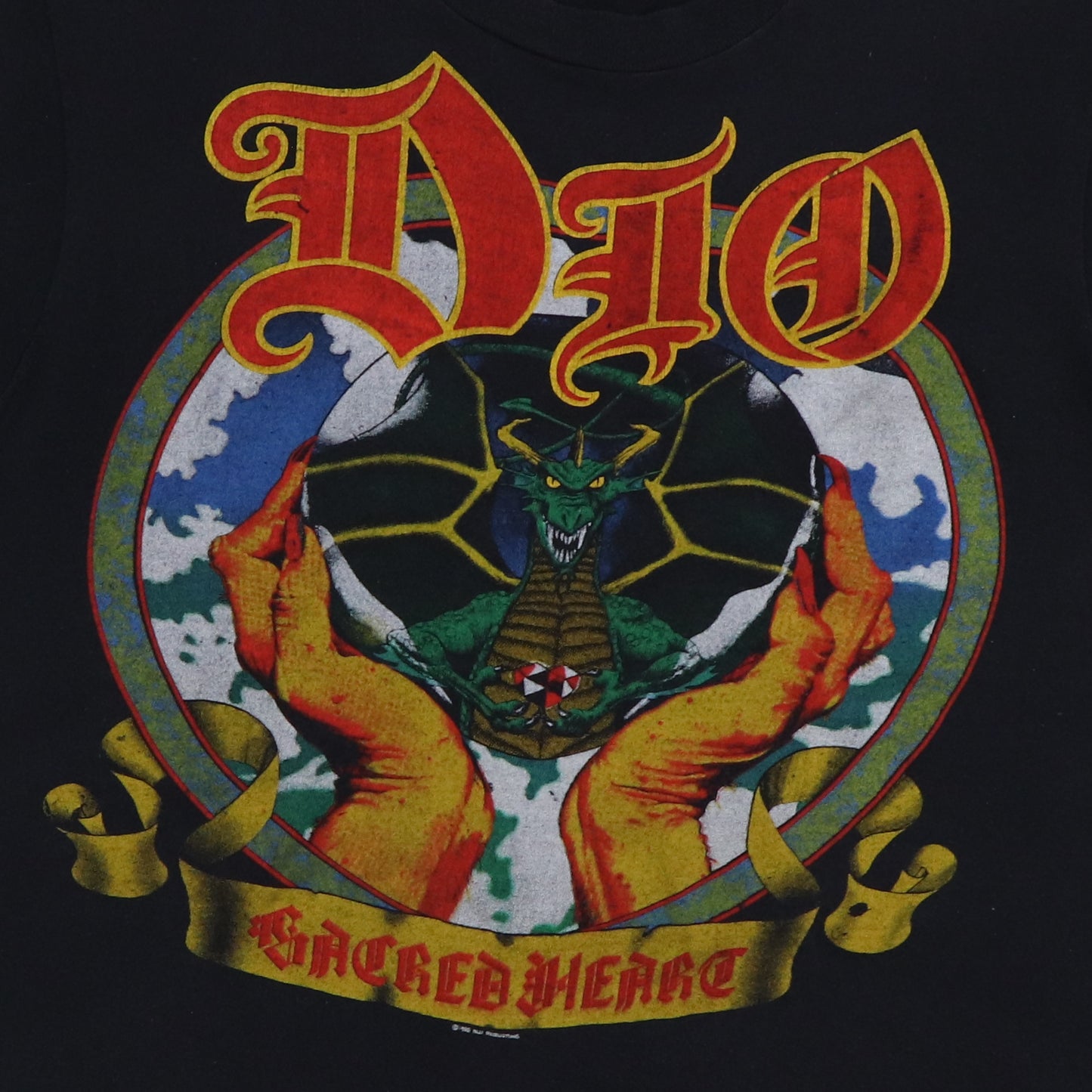 1985 Dio Sacred Heart Tour Shirt