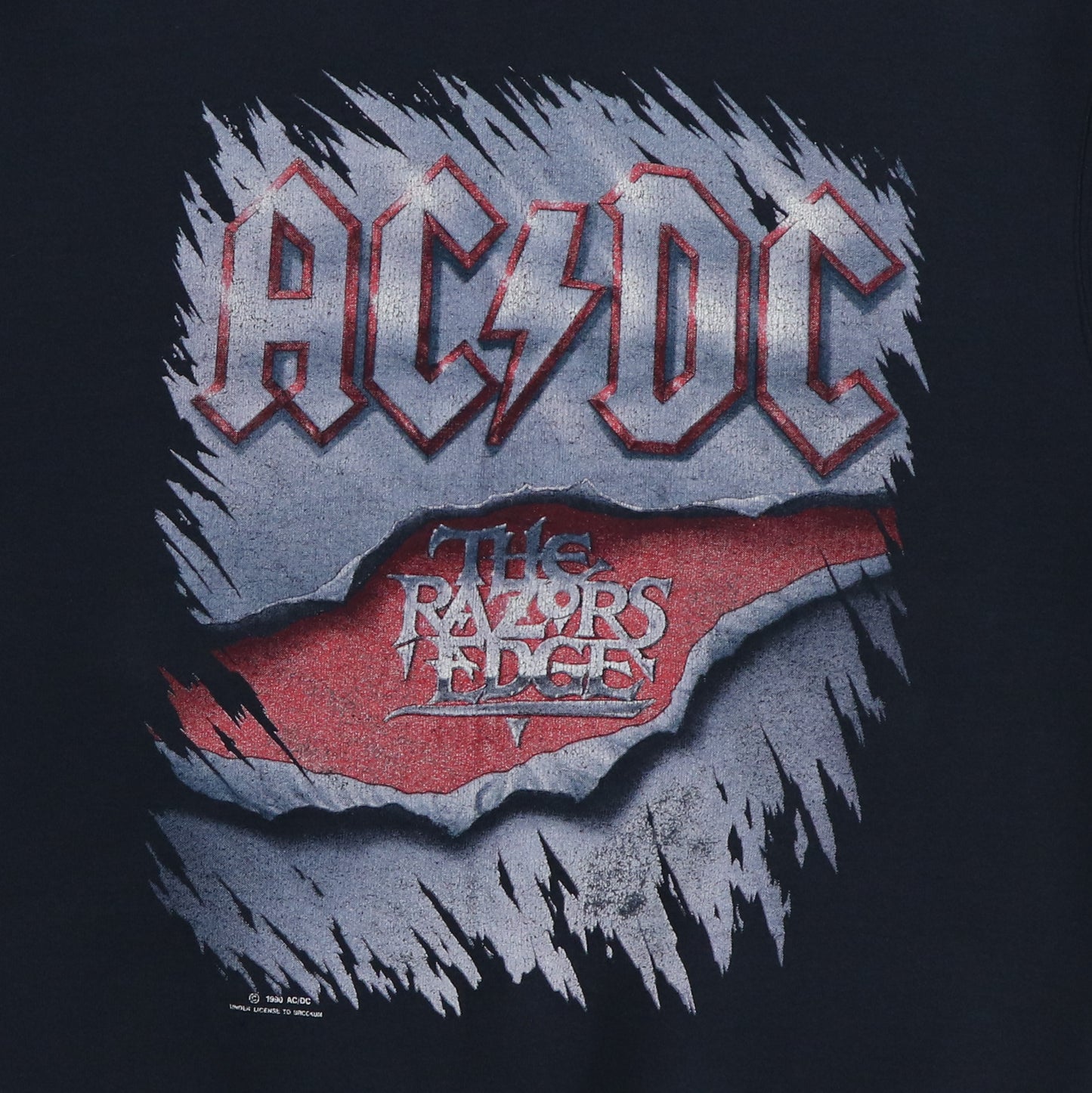 1990 ACDC Razors Edge Tour Sweatshirt