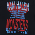 1988 Van Halen Monsters Of Rock Concert Shirt